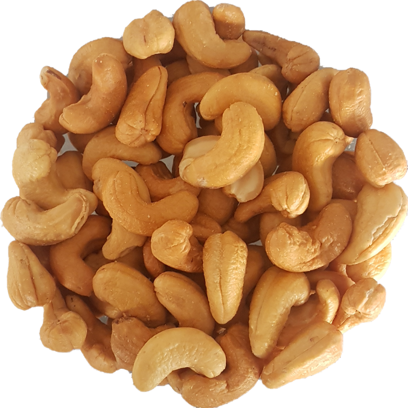 Gebrande cashewnoten