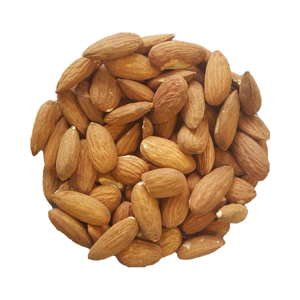 Amandelen Bruin Spaans Rauw 200 gram