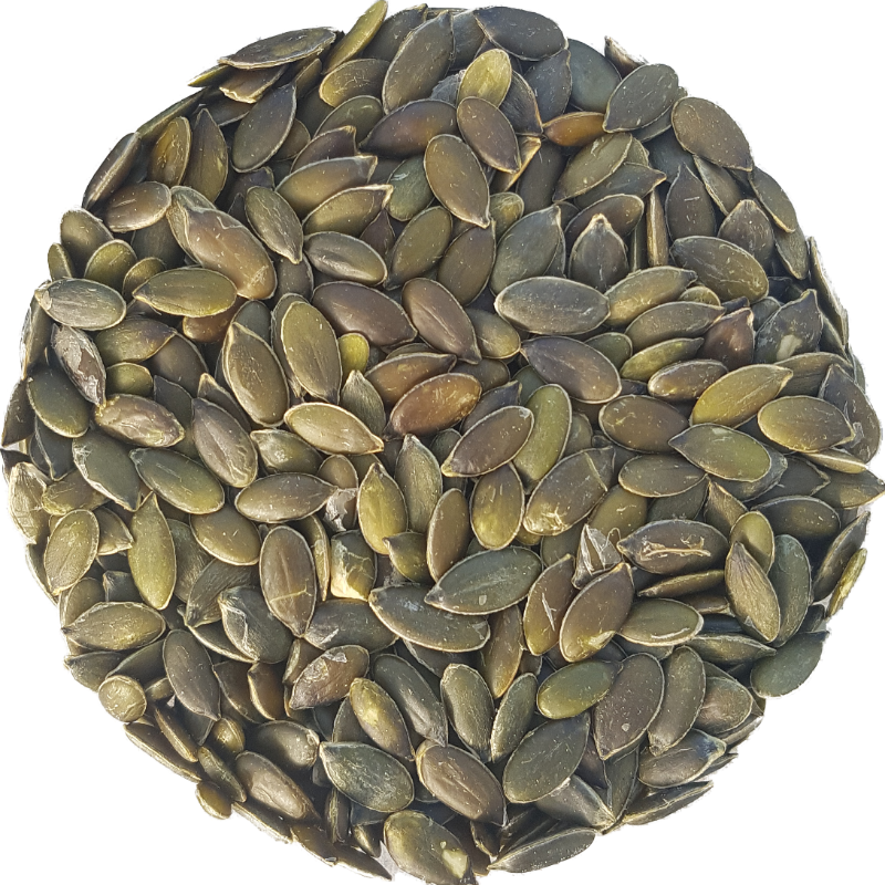 Pompoenpitten gepeld